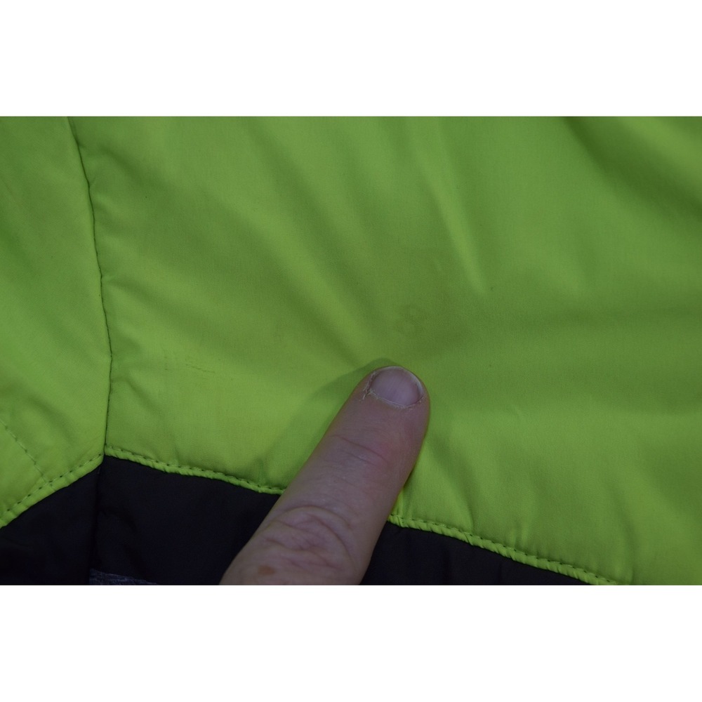 Gerry 3-in-1 LINER ONLY Jacket BOYS 10 12 Gray Safety Neon Green FLAWS - Picture 7 of 16